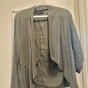 Zara Women’s Army Green Jacket